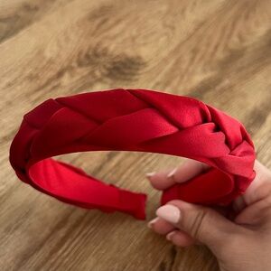 Knotted Headband Red